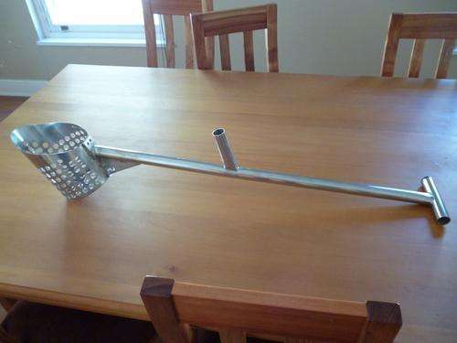 Awesome Ultimate Metal Detecting Scoop. HUGE BASKET.  BIG, STRONG, ALL STEEL. Reduced!!!